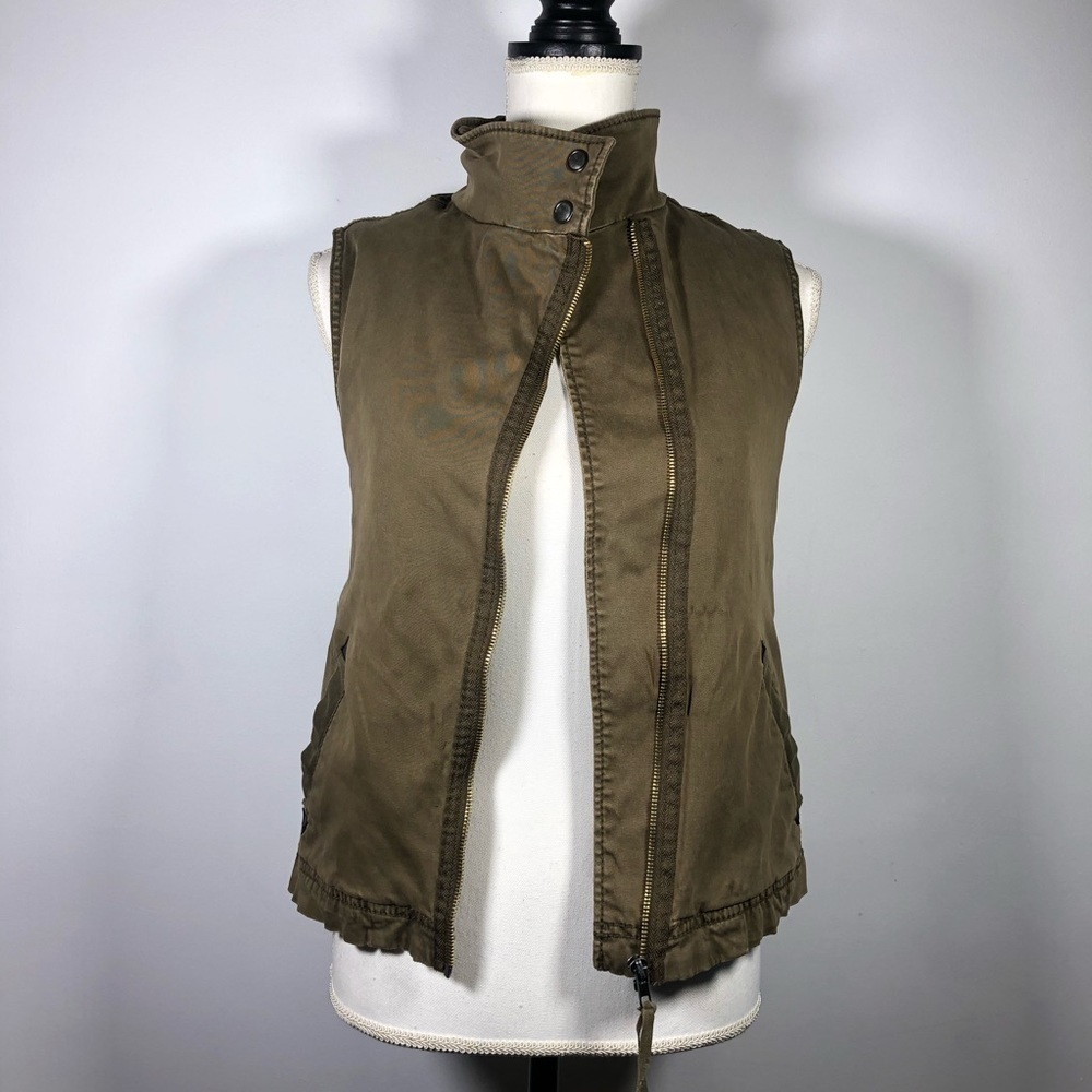 ANTHROPOLOGIE Marrakech Sherpa Lined Vest - Picture 3 of 16